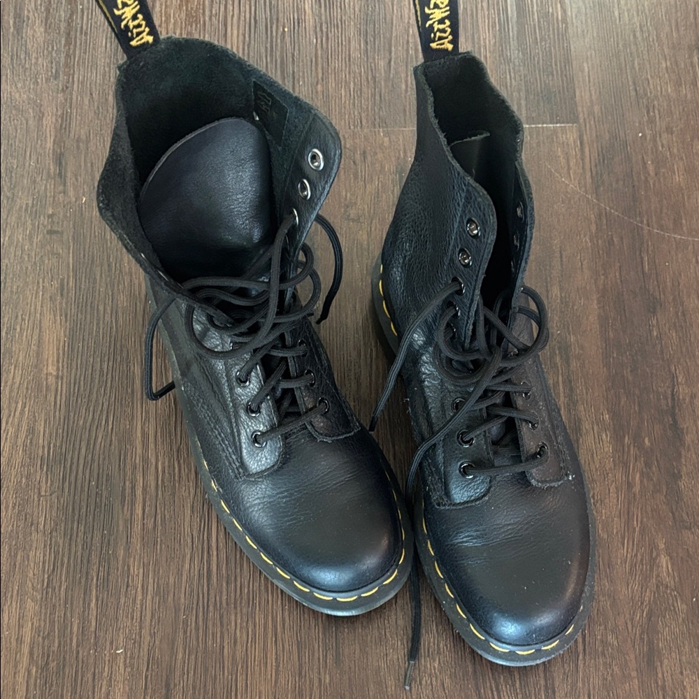 Dr. Martens Black SOFT Leather Boots